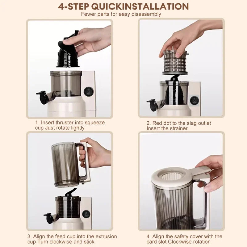 JuiceFlow™ Compact Slow Juicer
